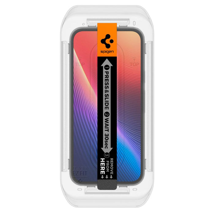 Spigen Glas.TR "Ez Fit" Tempered Glass 2-pack for Google Pixel 9A - Clear