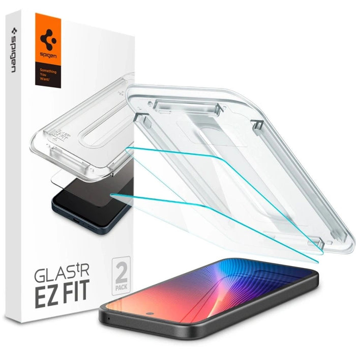 Spigen Glas.TR &quot;Ez Fit&quot; Tempered Glass 2-pack for Google Pixel 9A - Clear