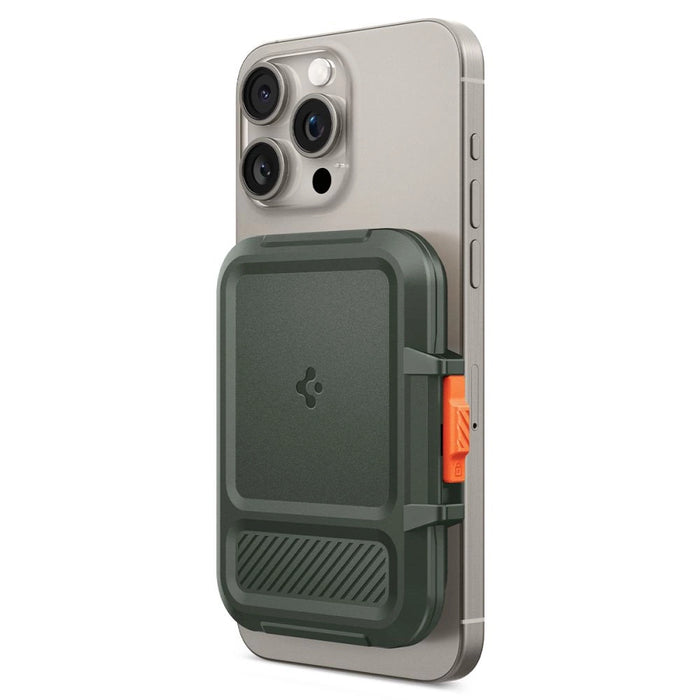 Spigen Lock Fit MagSafe Card Case - Green