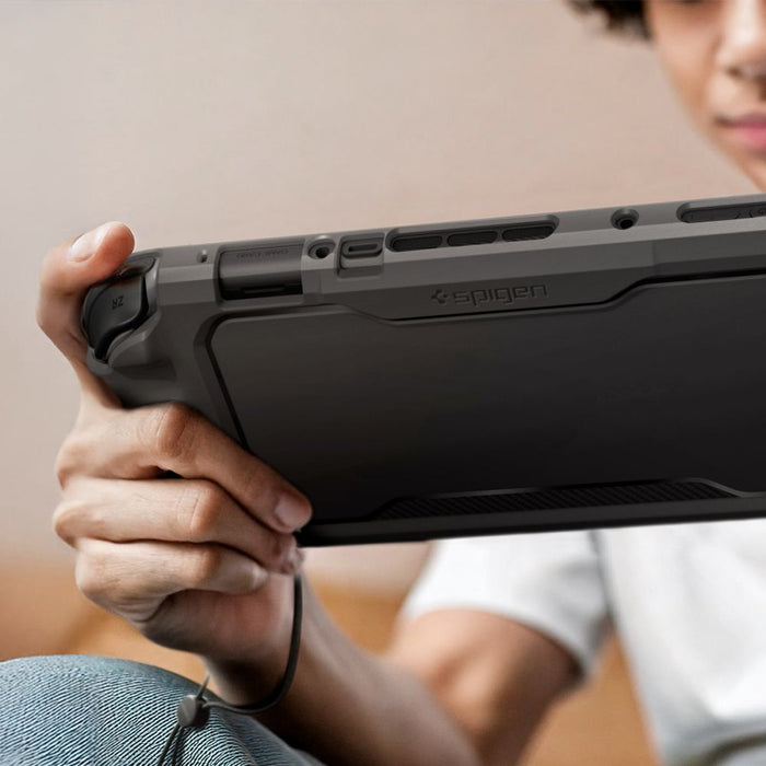 Spigen Rugged Armor Case for Nintendo Switch 2 - Matte Black