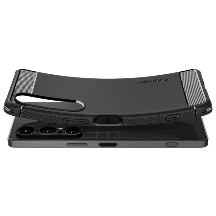Spigen Rugged Armor Case for Sony Xperia 1 VII - Matte Black