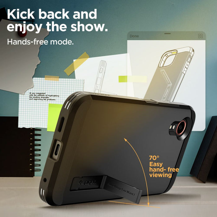 Spigen Tough Armor Case for Samsung Galaxy Xcover 7 Pro - Black