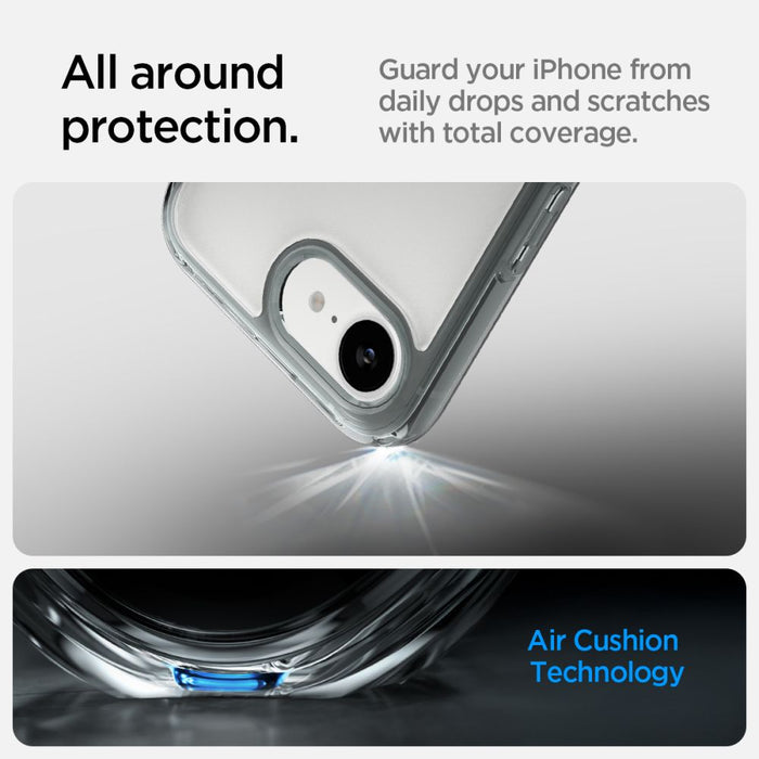 Spigen Ultra Hybrid Case for iPhone 16e / 17e - Gray