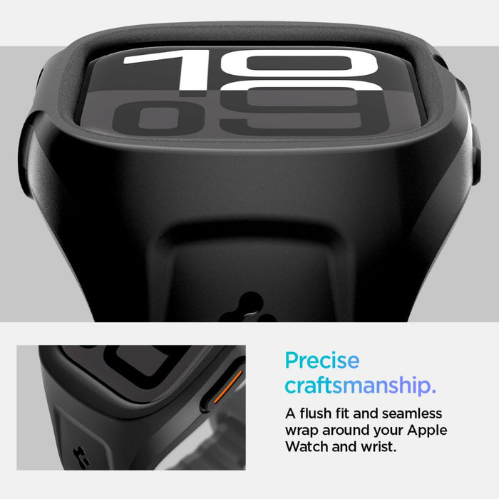 Spigen Liquid Air Pro Strap for Apple Watch 46mm - Matte Black