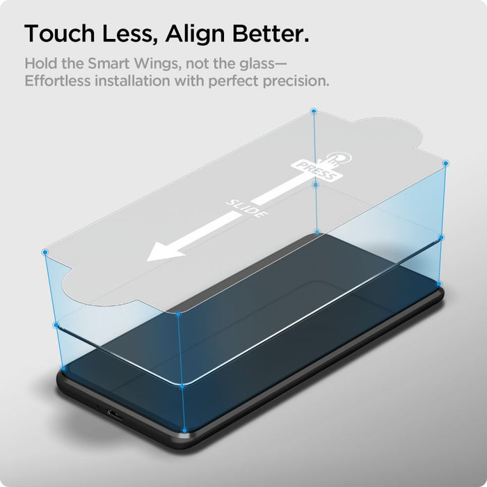 Spigen Glas.tR Slim 2-pack Tempered Glass for Samsung Galaxy Xcover 7 / 7 Pro - Transparent