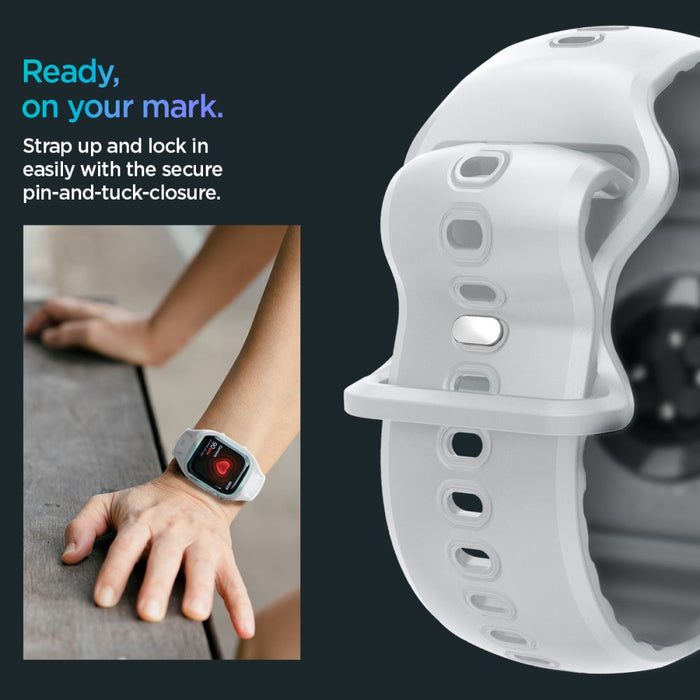 Spigen Liquid Air Pro Strap for Apple Watch 10 46mm - Gray