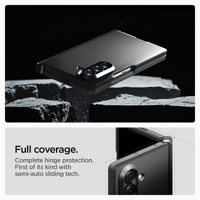 Spigen Tough Armor Pro Mag MagSafe Case for Samsung Galaxy Z Fold 7 - Black