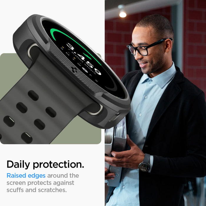 Spigen Liquid Air Case for Samsung Galaxy Watch 8 44mm - Matte Black