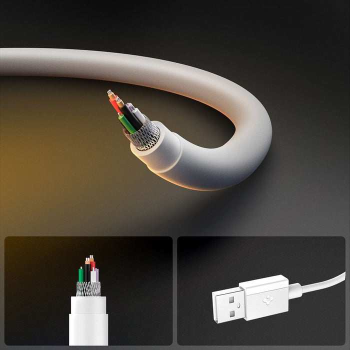 Spigen EB6010CC USB-C Cable 60W 200 cm - White