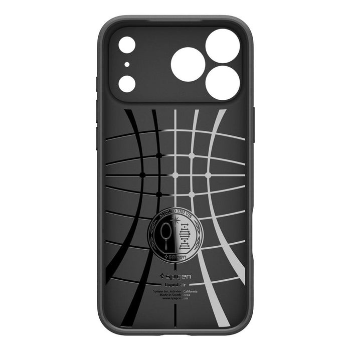 Spigen Liquid Air Case for iPhone 17 Pro - Matte Black