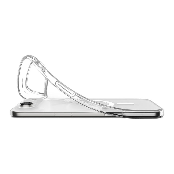 Spigen Liquid Crystal MagSafe Case for iPhone 17 Air - Clear and White