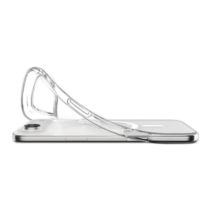 Spigen Liquid Crystal MagSafe Case for iPhone 17 Air - Clear and White