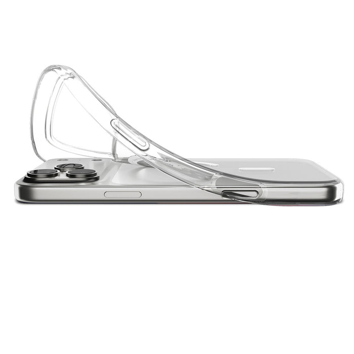 Spigen Liquid Crystal MagSafe Case for iPhone 17 Pro - Clear and White