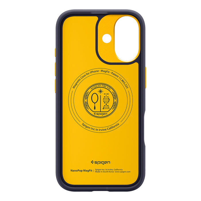 Spigen Nano Pop MagSafe case for iPhone 17 - navy blue