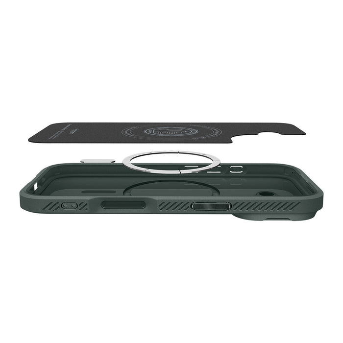 Spigen Optik Armor MagSafe iPhone 17 Case - Green