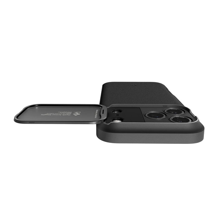 Spigen Optik Armor MagSafe case for iPhone 17 Pro - black