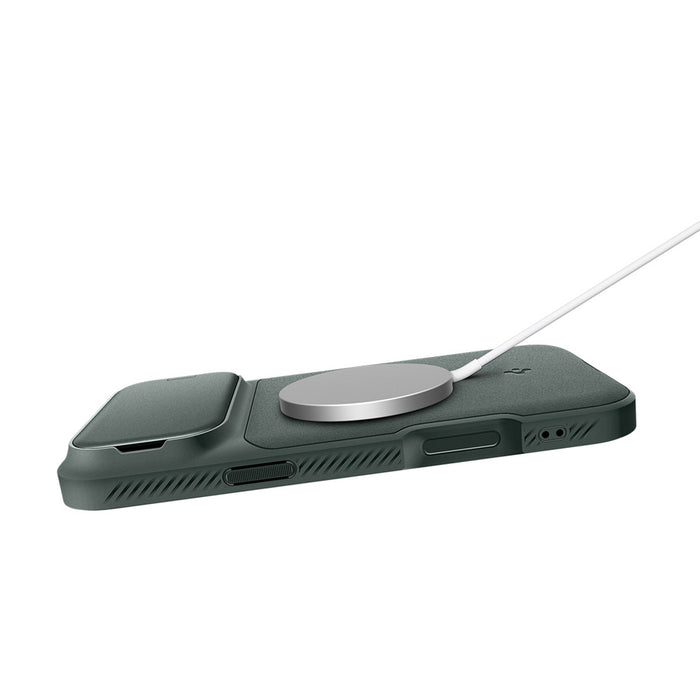 Spigen Optik Armor MagSafe Case for iPhone 17 Pro Max - Green