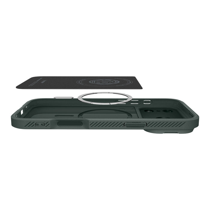 Spigen Optik Armor MagSafe Case for iPhone 17 Pro Max - Green