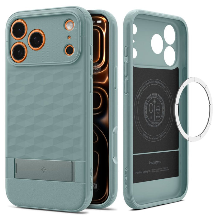 Spigen Parallax "S" MagSafe Case for iPhone 17 Pro Max - Green