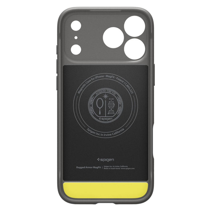 Spigen Rugged Armor Mag MagSafe Case for iPhone 17 Pro - Gray