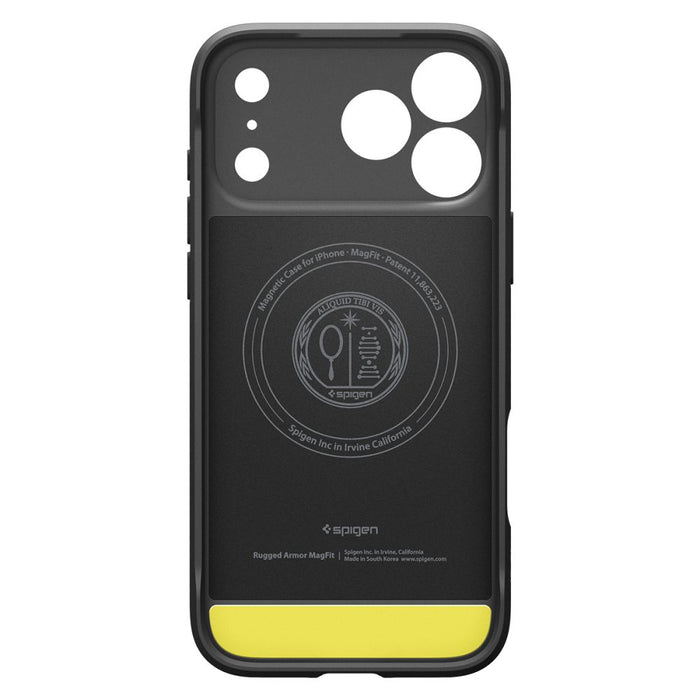 Spigen Rugged Armor Mag MagSafe Case for iPhone 17 Pro Max - Matte Black