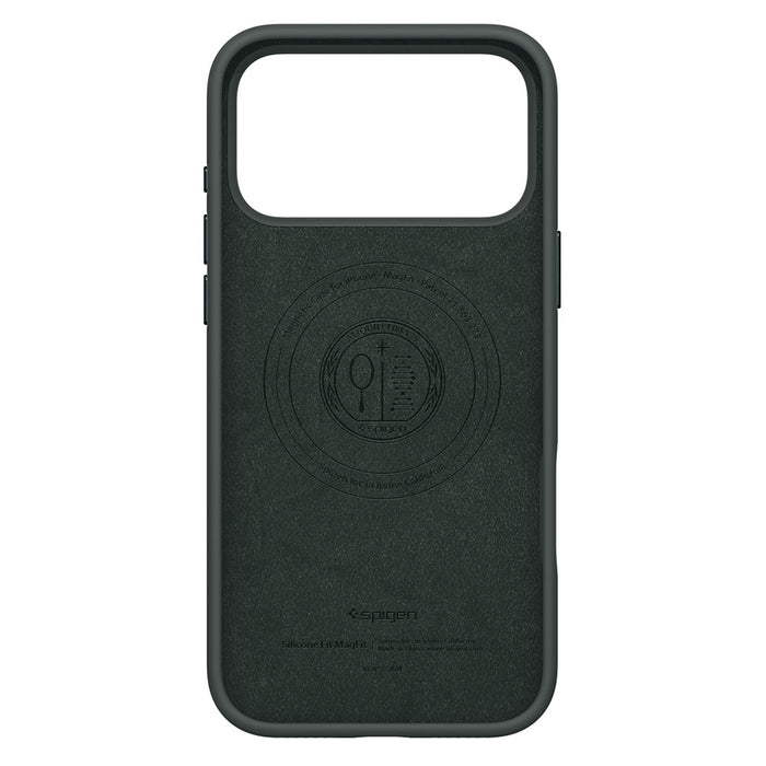 Spigen Silicone Fit MagSafe Case for iPhone 17 Pro Max - Green