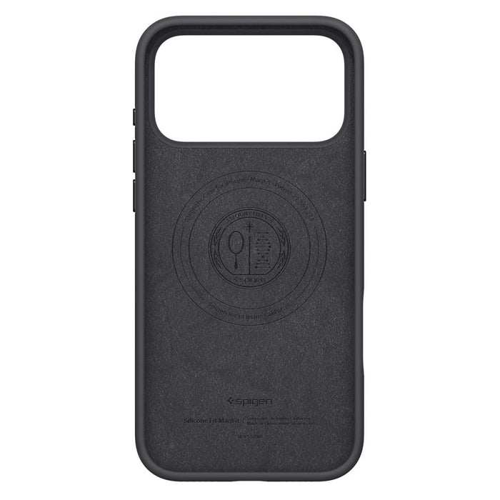 Spigen Silicone Fit MagSafe Case for iPhone 17 Pro Max - Black