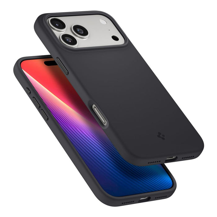 Spigen Silicone Fit MagSafe Case for iPhone 17 Pro Max - Black