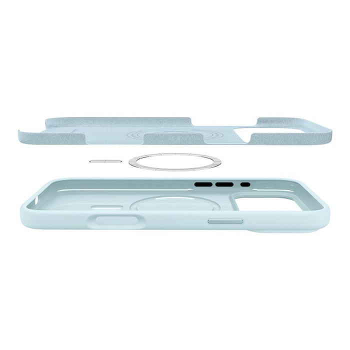 Spigen Silicone Fit MagSafe Case for iPhone 17 Pro Max - Blue