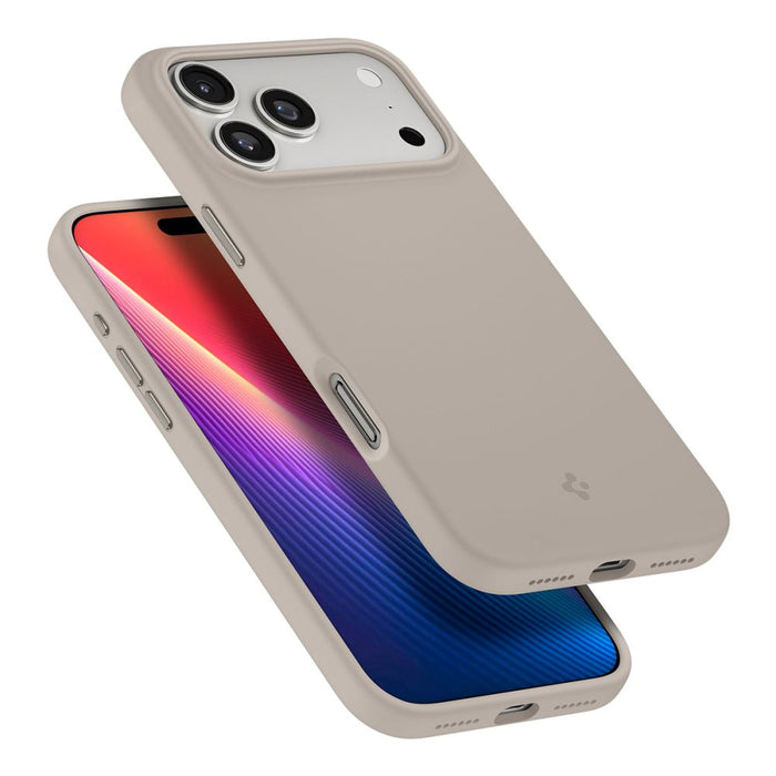 Spigen Silicone Fit MagSafe Case for iPhone 17 Pro Max - Gray
