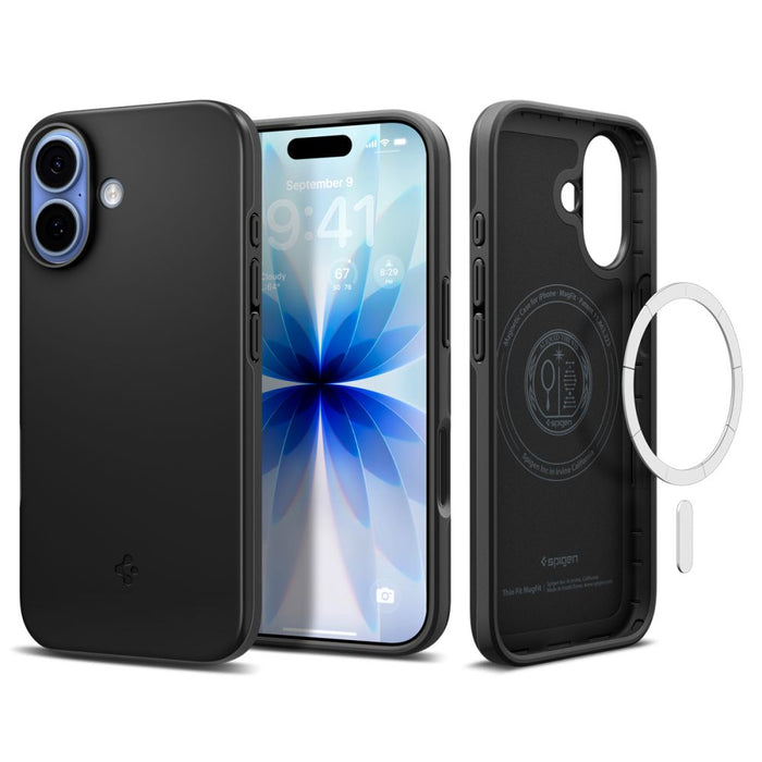Spigen Thin Fit MagSafe Case for iPhone 17 - Black