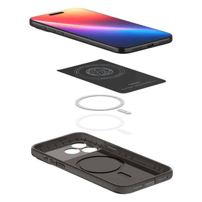 Spigen Thin Fit MagSafe Case for iPhone 17 Pro Max - Gray