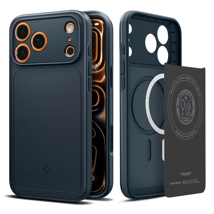 Spigen Thin Fit MagSafe Case for iPhone 17 Pro Max - Navy Blue