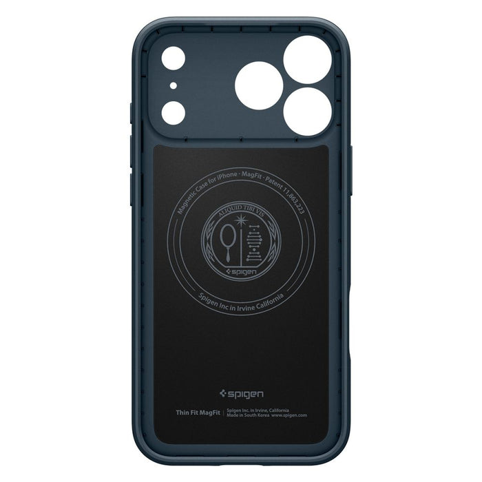 Spigen Thin Fit MagSafe Case for iPhone 17 Pro Max - Navy Blue