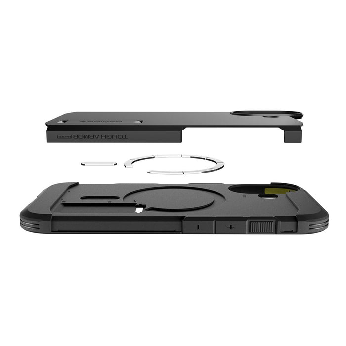 Spigen Tough Armor "T" MagSafe case for iPhone 17 - black