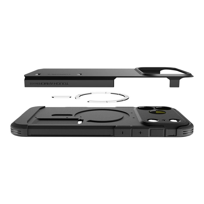 Spigen Tough Armor "T" MagSafe case for iPhone 17 Pro Max - black