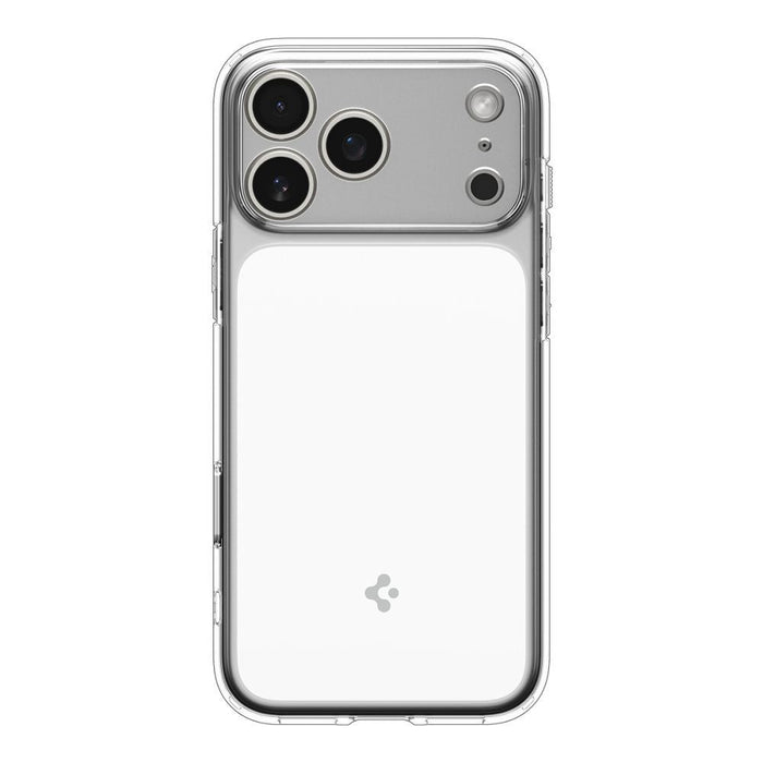 Spigen Ultra Hybrid "T" MagSafe Case for iPhone 17 Pro - Clear and White