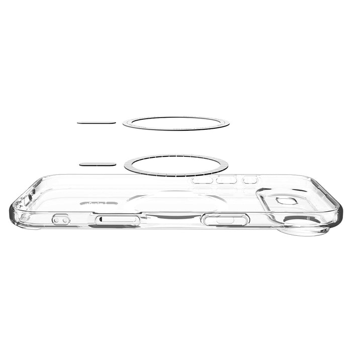 Spigen Ultra Hybrid MagSafe Case for iPhone 17 Air - Clear Gray