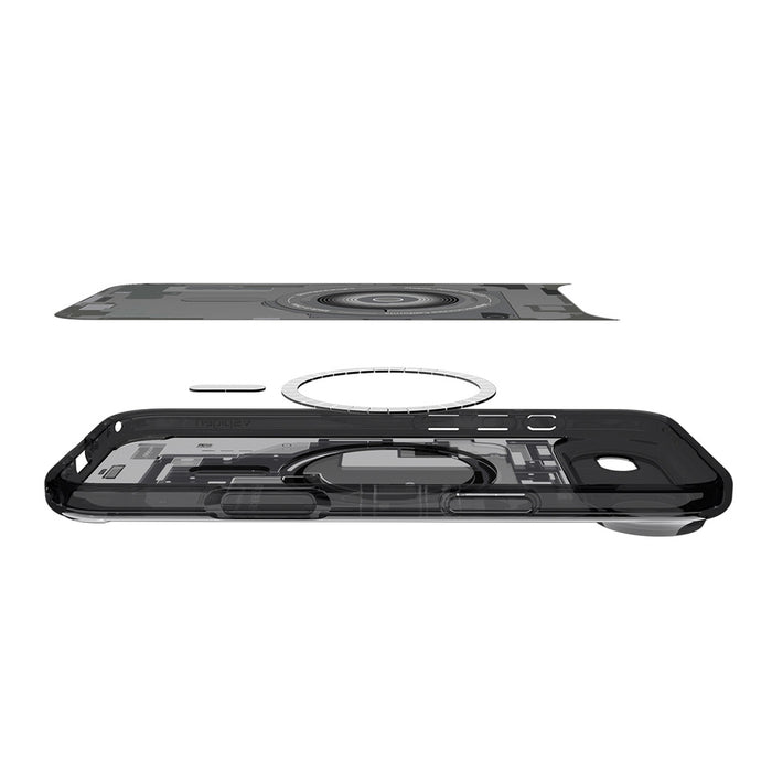 Spigen Ultra Hybrid MagSafe case for iPhone 17 Air Zero One - black