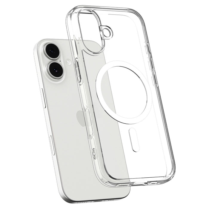 Spigen Ultra Hybrid MagSafe Case for iPhone 17 - Clear and White