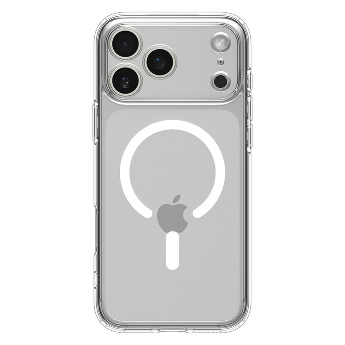 Spigen Ultra Hybrid MagSafe Case for iPhone 17 Pro - Clear and White