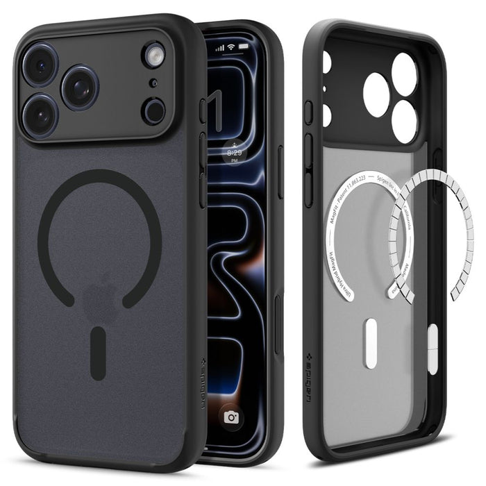 Spigen Ultra Hybrid MagSafe Case for iPhone 17 Pro Max - Black