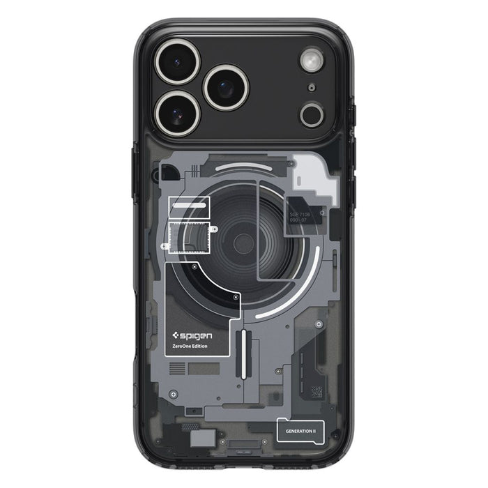 Spigen Ultra Hybrid MagSafe Case for iPhone 17 Pro Zero One - Black