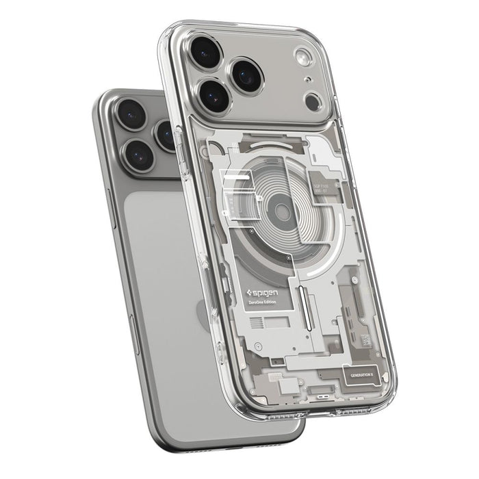 Spigen Ultra Hybrid MagSafe case for iPhone 17 Pro Zero One - titanium