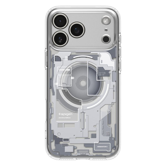 Spigen Ultra Hybrid MagSafe Case for iPhone 17 Pro Zero One - White