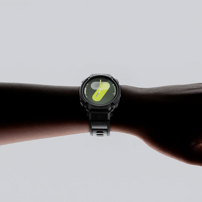 Spigen Rugged Armor Pro Strap for Samsung Galaxy Watch 8 40mm - Matte Black