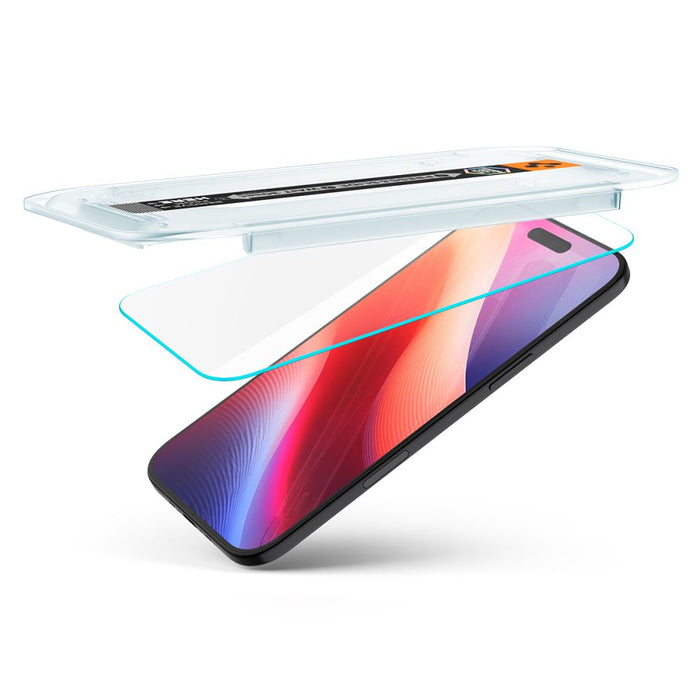 Spigen Glas.TR EZ Fit 2-pack tempered glass for iPhone 17 Air - transparent