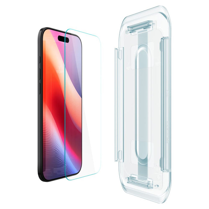 Spigen Glas.TR EZ Fit 2-pack tempered glass for iPhone 17 Air - transparent