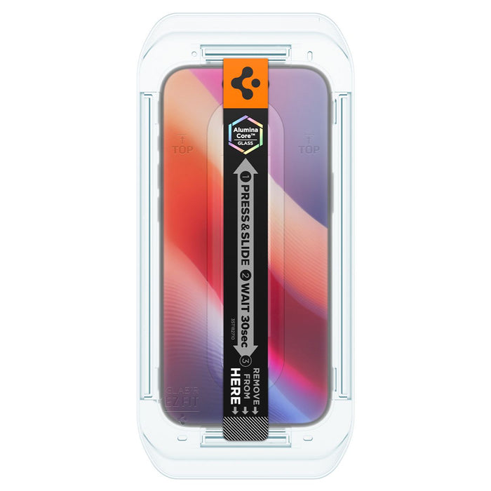 Spigen Glas.TR EZ Fit 2-pack tempered glass for iPhone 17 Air - transparent