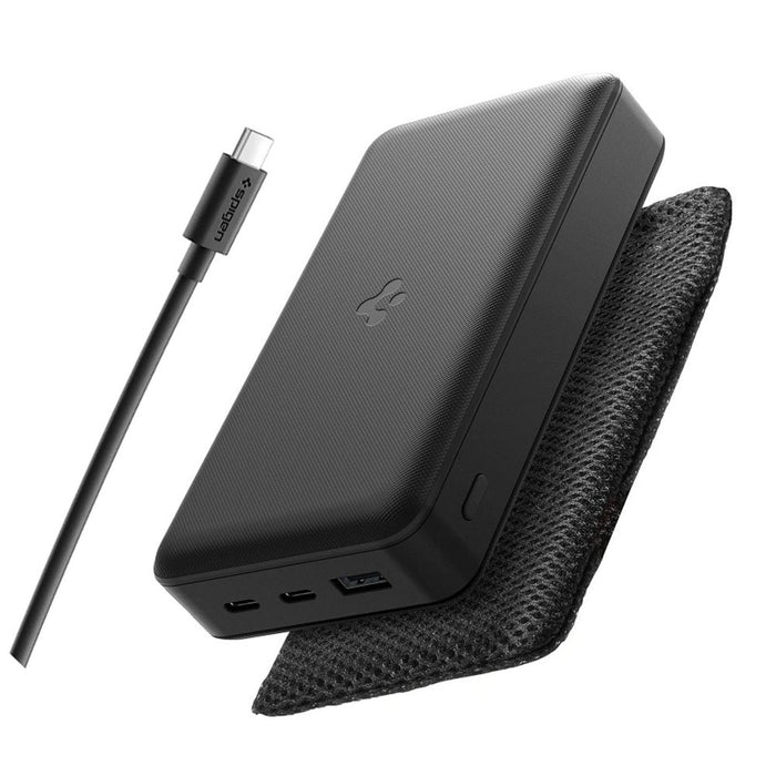 Spigen EA3020 20000mAh 30W Power Bank - Black